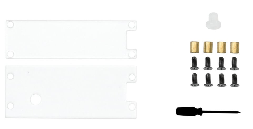 WaveShare Transparent Akrylbeskyttelseshus til Raspberry Pi Pico