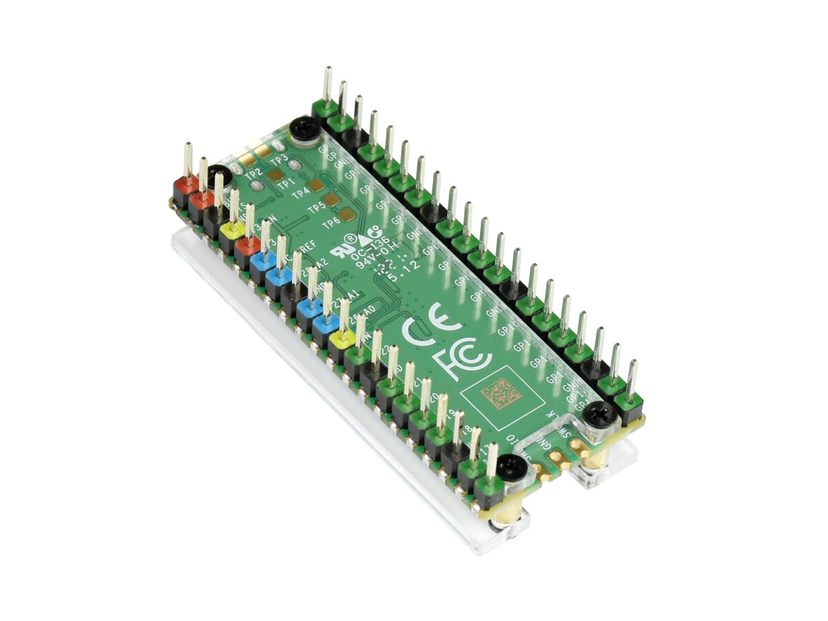 WaveShare Transparent Akrylbeskyttelseshus til Raspberry Pi Pico