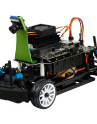WaveShare JetRacer Pro 2GB AI Kit, High Speed AI Racing Robot drevet af Jetson Nano 2GB (ikke inkluderet), Pro version