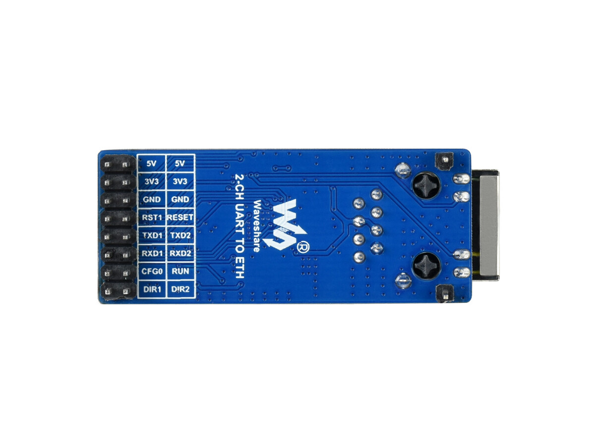 WaveShare 2-Kanal UART To Ethernet Konverter, Seriell Port Transparent Übertragung Modul