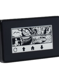 WaveShare 2,13 Zoll Touch E-Paper Display til Raspberry Pi Zero 250x122 ABS-etui