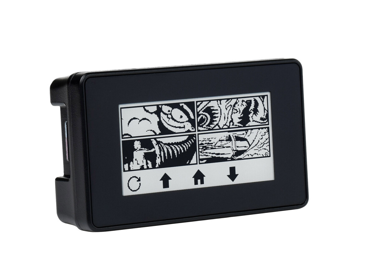 WaveShare 2,13 Zoll Touch E-Paper Display til Raspberry Pi Zero 250x122 ABS-etui
