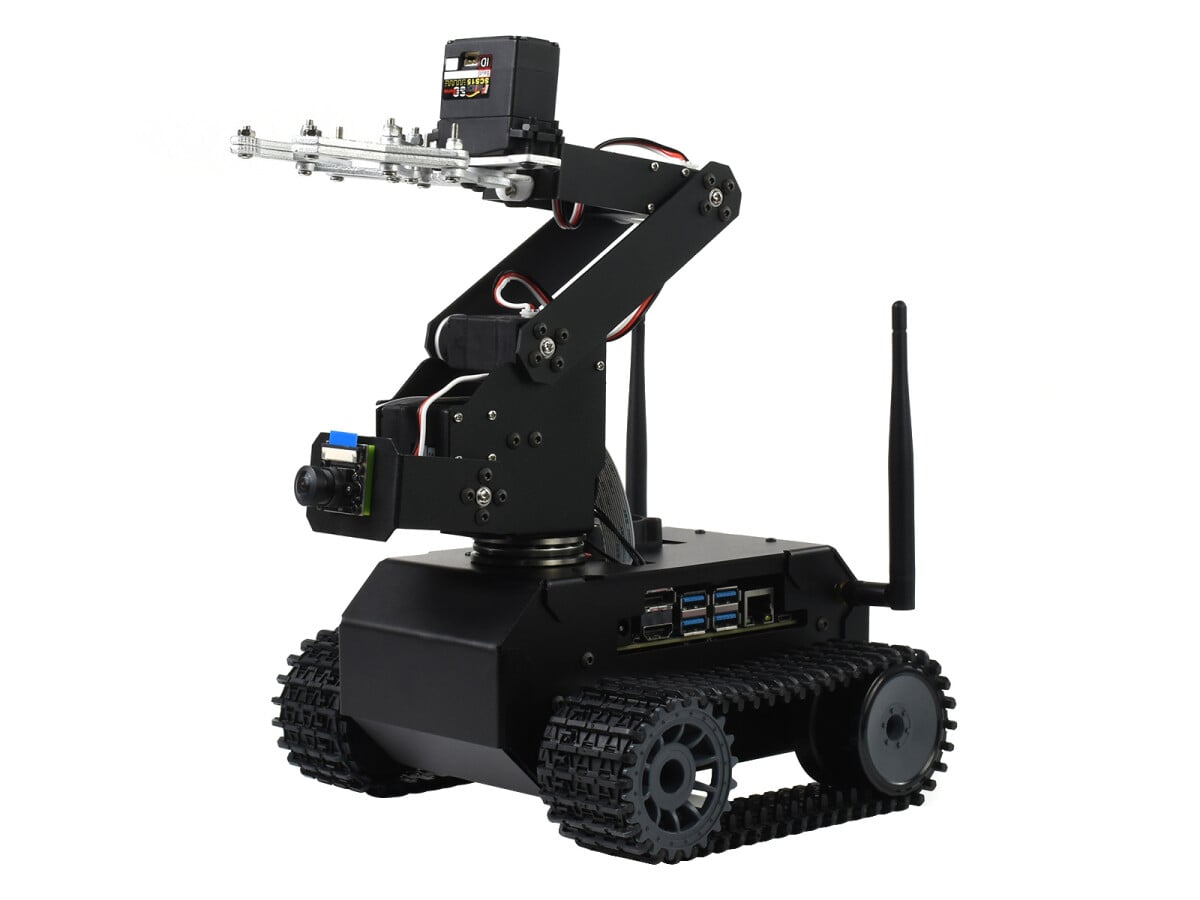 WaveShare JETANK AI Kit baseret på Jetson Nano Developer Kit AI sporet mobil AI vision robot