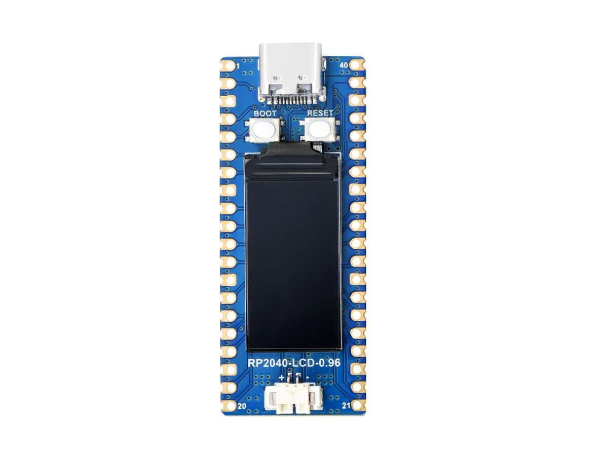 WaveShare RP2040-LCD-0.96-M MCU-kort præsolde med LCD baseret på Raspberry Pi Pico RP2040