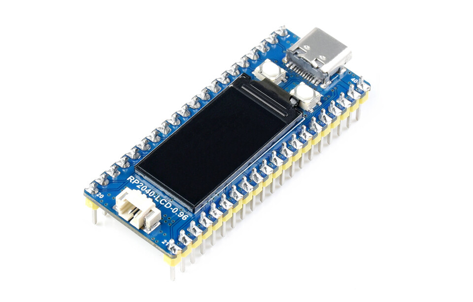 WaveShare RP2040-LCD-0.96-M MCU-kort præsolde med LCD baseret på Raspberry Pi Pico RP2040
