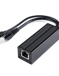 WaveShare Industrielt Gigabit PoE Splitter Metal Case 5V 2.5A Type-C output