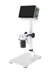 WaveShare Mikroskop-kit til Raspberry Pi uden Pi 12MP visuel forstørrelse, mikroskopskærm, beslag