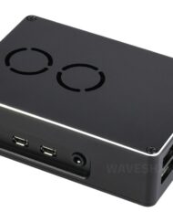 WaveShare Dual Fan Case for Raspberry Pi 4 Matt overflade