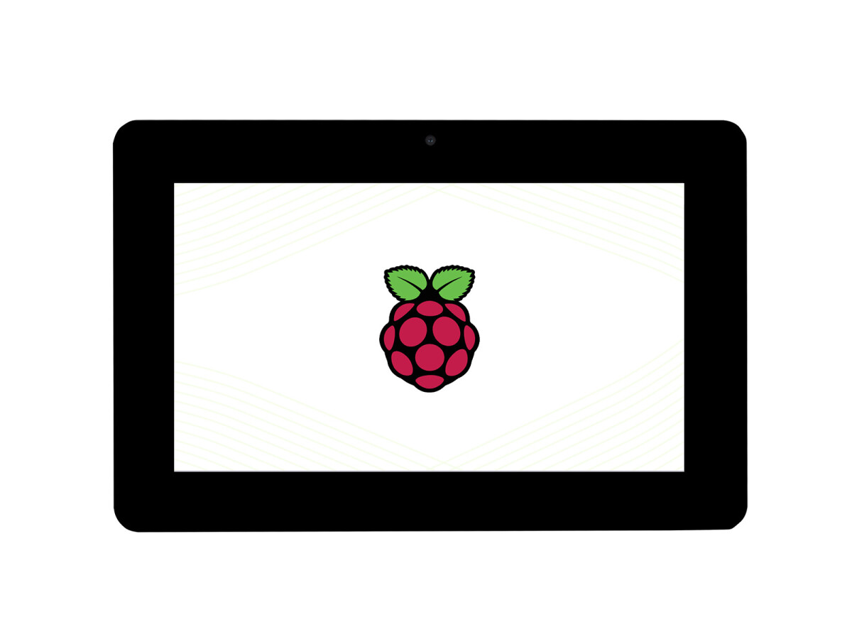 WaveShare 8-tommer kapacitivt touchdisplay til Raspberry Pi med 5MP frontkamera 800x480 DSI