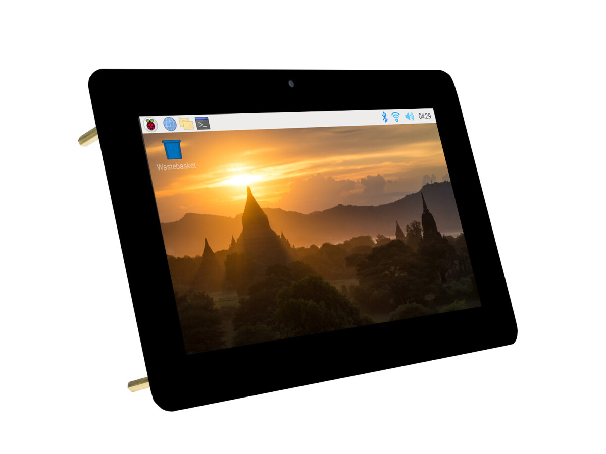 WaveShare 8-tommer kapacitivt touchdisplay til Raspberry Pi med 5MP frontkamera 800x480 DSI