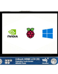 WaveShare 2,8 Zoll HDMI IPS LCD-display (H) 480x640 til Raspberry Pi Jetson Nano PC