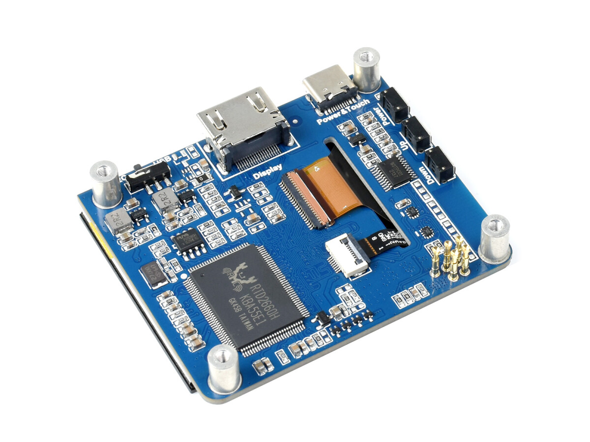WaveShare 2,8 Zoll HDMI IPS LCD-display (H) 480x640 til Raspberry Pi Jetson Nano PC