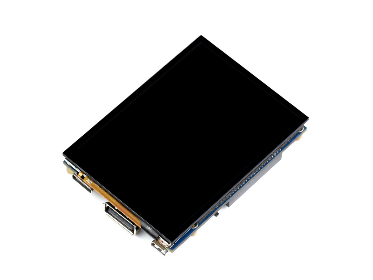 WaveShare 2,8 Zoll Touchscreen-udvidelse med Raspberry Pi Compute Module 4 Fuld lamineret display Valgfri interfaceudvider