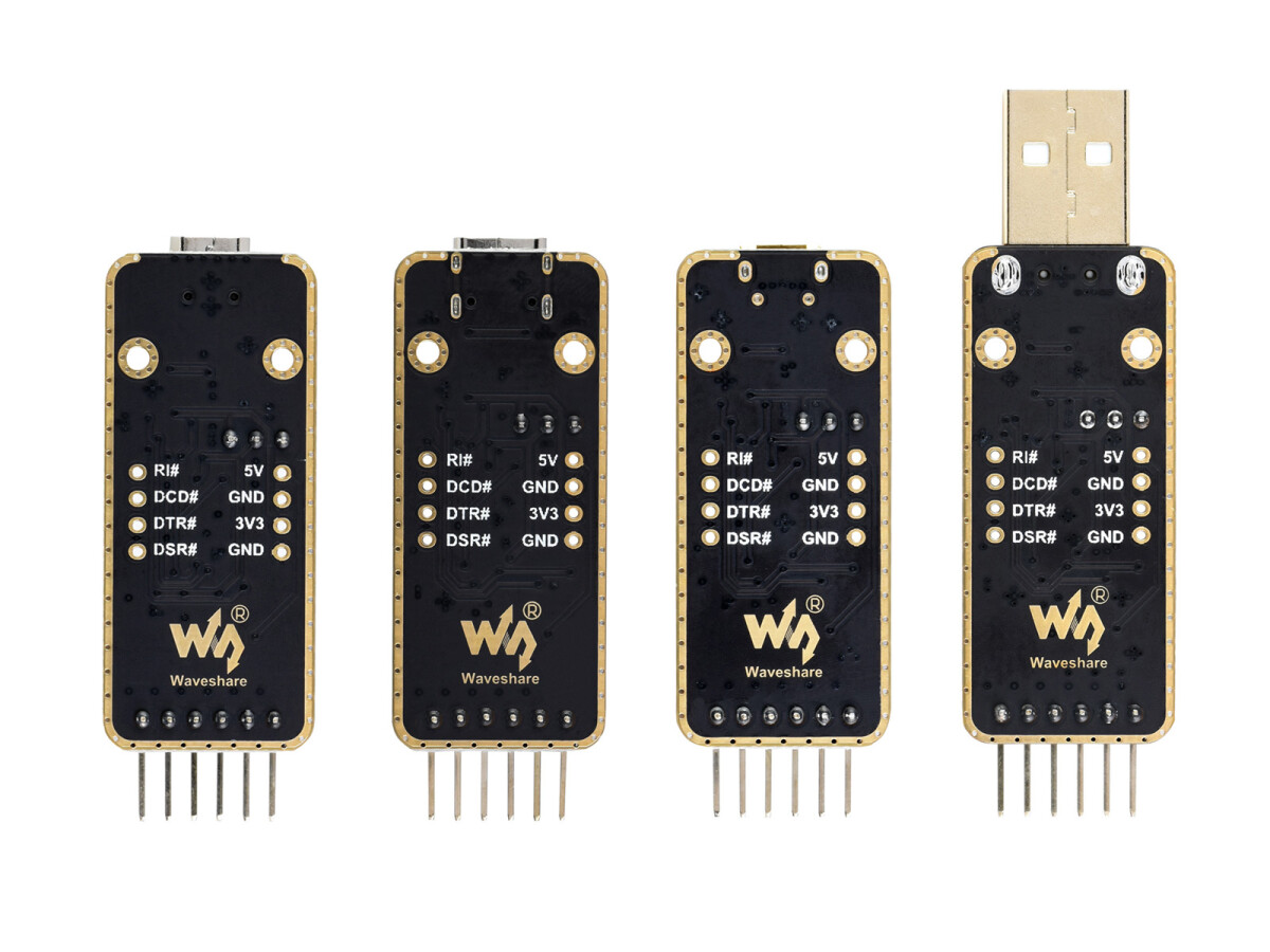 WaveShare USB-C To UART Modul, høj baud rate transmission