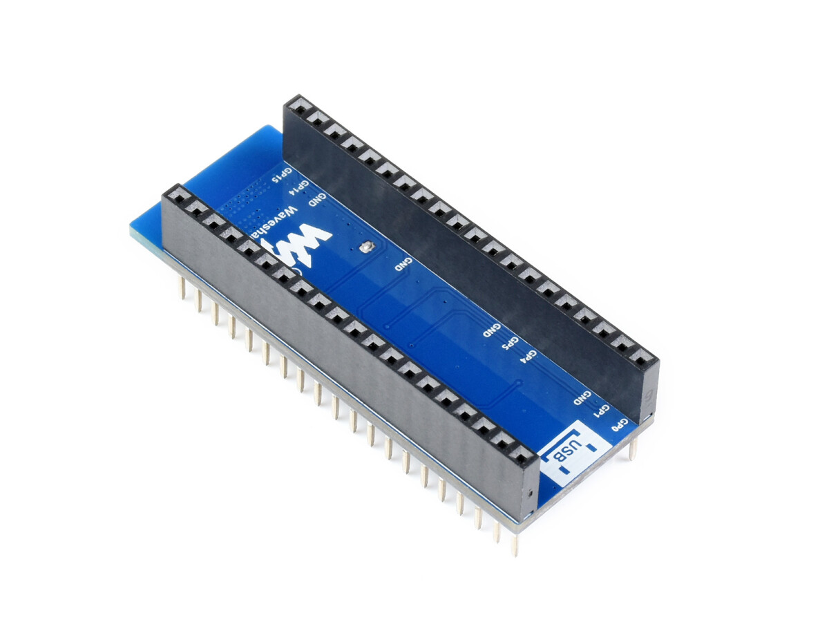 WaveShare Dual-Mode Bluetooth-modul til Raspberry Pi Pico SPP BLE Bluetooth 5.1
