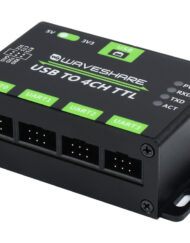 WaveShare Industrielt USB til 4CH TTL Converter USB UART Multi Beskyttelsessystemer Støtte