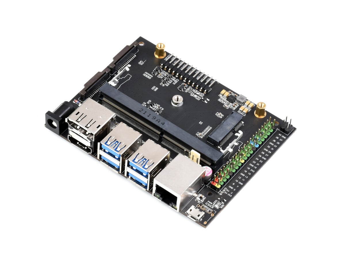 WaveShare Jetson-IO-Base-A bæreplade til Jetson Nano og Xavier NX