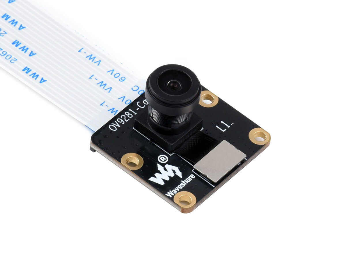 WaveShare OV9281-120 Monokamera til Raspberry Pi, 1MP, Global Shutter