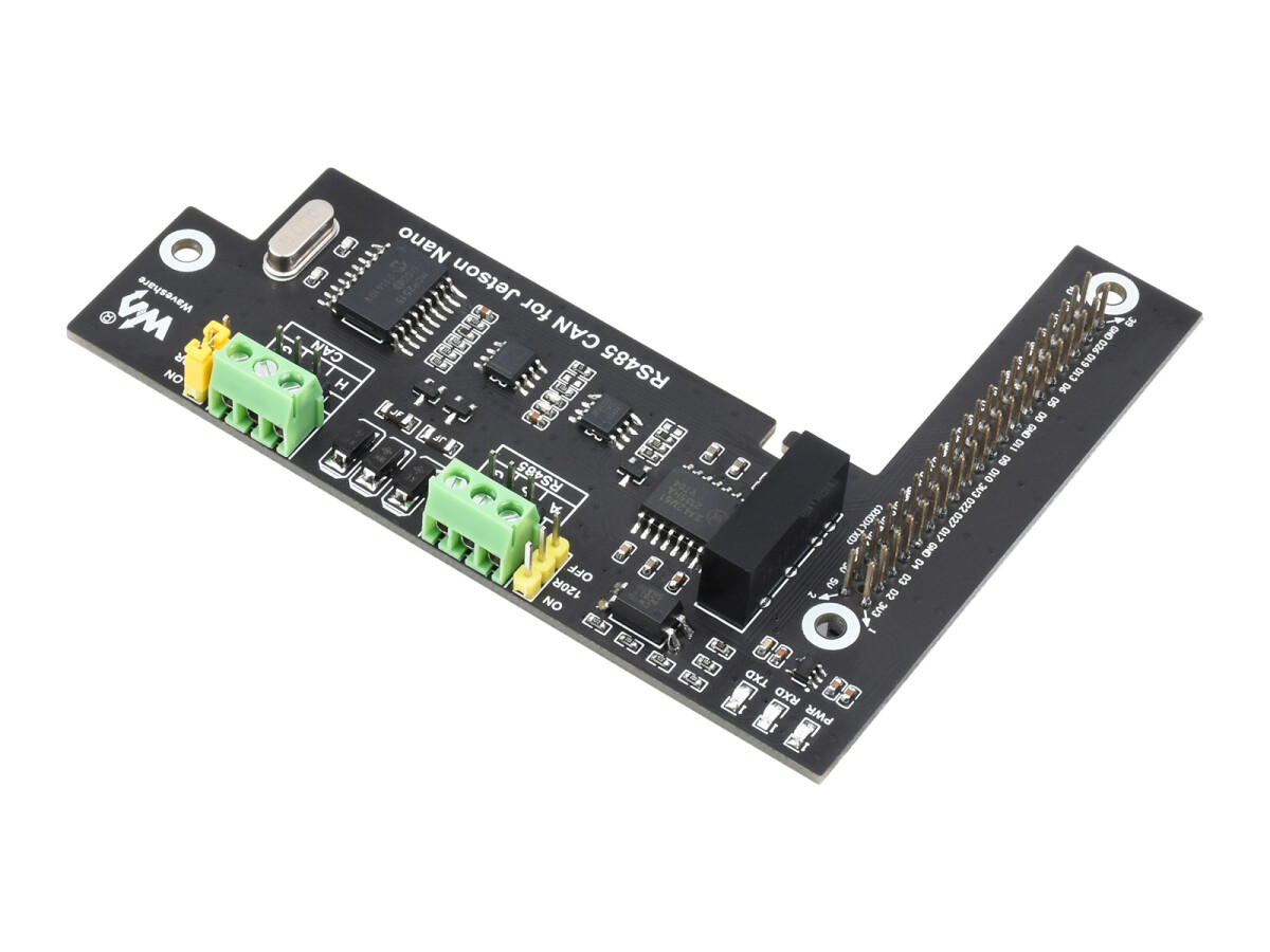 WaveShare RS485 CAN Ekspansionstavle til Jetson Nano, digital isolation, indbygget beskyttelseskreds