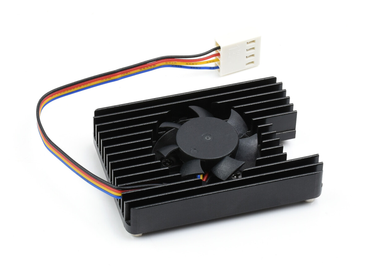 WaveShare Dedikeret All-in-One 3007 Køleventilator til Raspberry Pi Compute Module 4 CM4, Hastighed justerbar med termiske tape