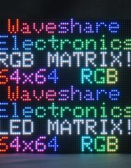 WaveShare RGB Fuld farve LED Matrix Panel 64x64 Pixel 3mm Pitch Justerbar lysstyrke
