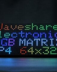 WaveShare RGB Fuldfarvet LED Matrix Panel 64x32 Pixel 4mm Pitch Justerbar Lysstyrke