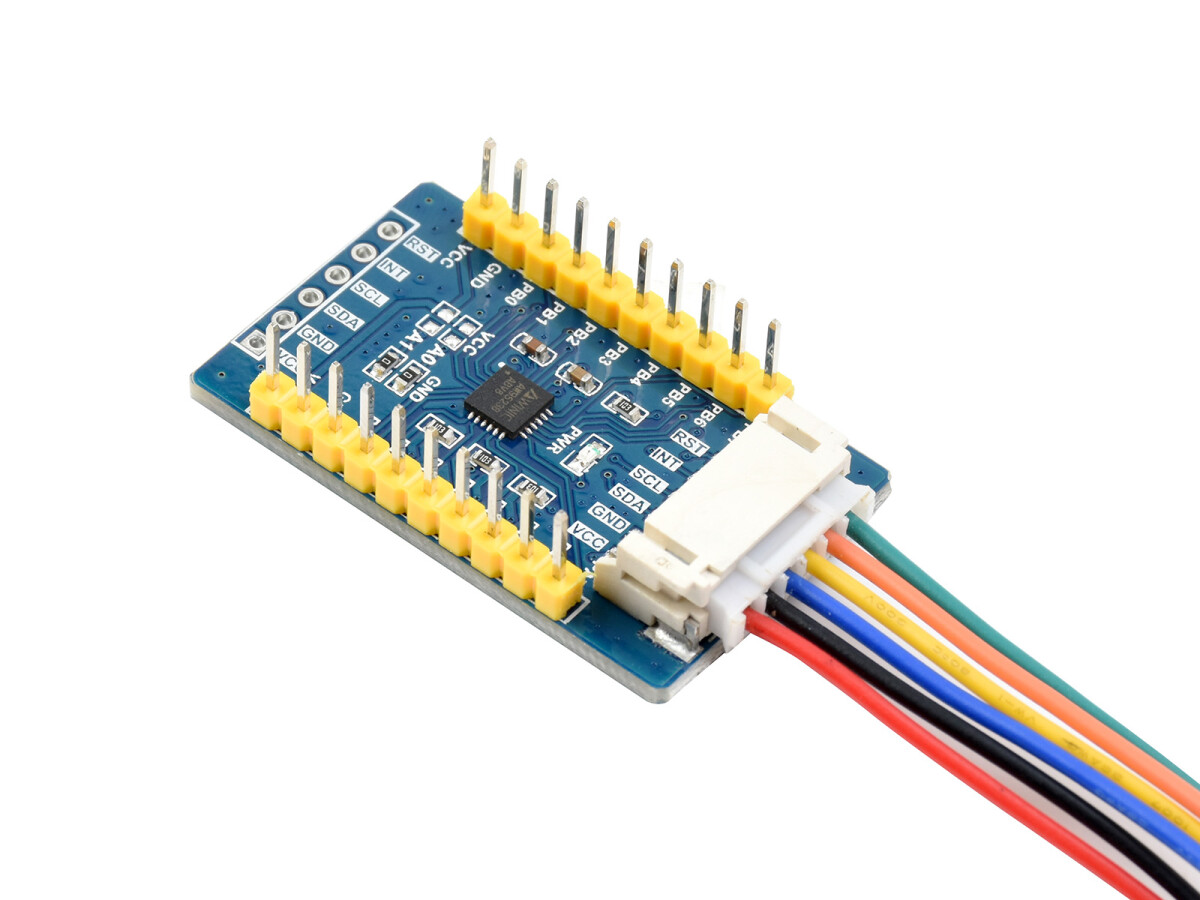 WaveShare AW9523B IO-udvidelsesplade med I2C-interface til Raspberry Pi, Arduino