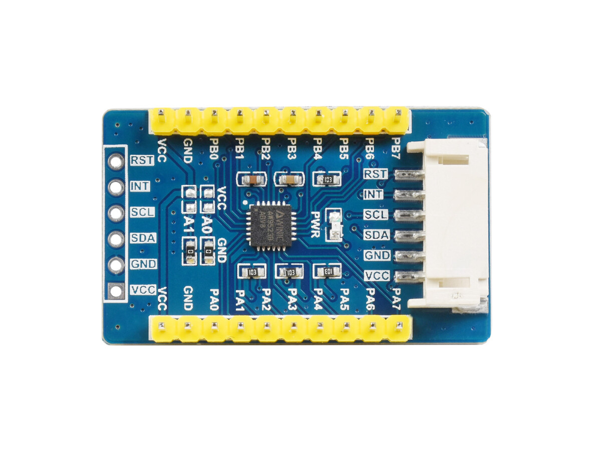 WaveShare AW9523B IO-udvidelsesplade med I2C-interface til Raspberry Pi, Arduino
