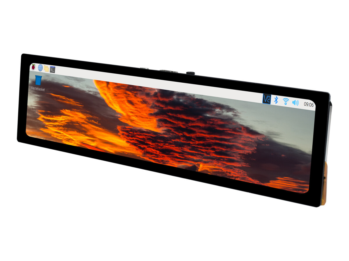 WaveShare 11,9 Zoll Kapazitiver Touch-Display für Raspberry Pi 320x1480 IPS DSI-Schnittstelle