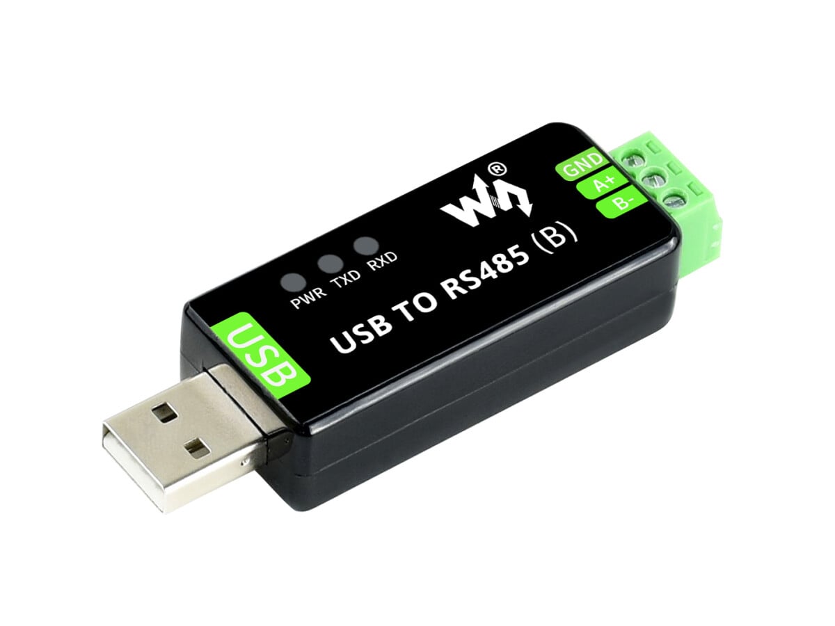 WaveShare Industrielt USB til RS485 Bi-direktionel Konverter CH343G Multi-beskyttelseskredsløb