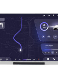 WaveShare 7-tommer QLED integreret display 1024x600 til Raspberry Pi Jetson Nano PC