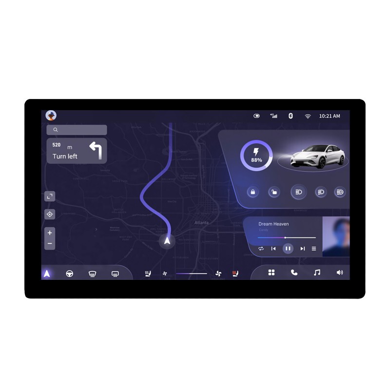 WaveShare 7 Zoll QLED Touch-Display 1024x600 til Raspberry Pi Jetson Nano PC