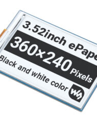 WaveShare 3,5 Zoll e-Papir HAT med 360 x 240 SPI-interface til Raspberry Pi Arduino