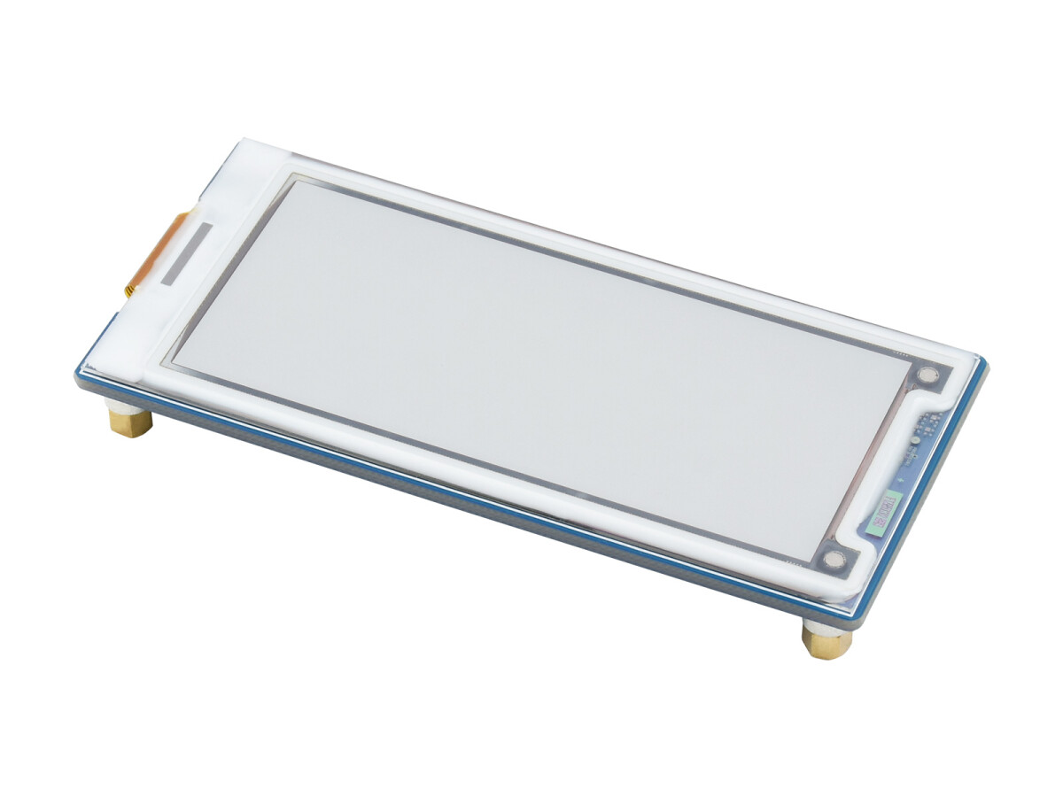 WaveShare 3 Zoll E-Paper Modul (G) 400 x 168 Rød/Gul/Sort/Hvid