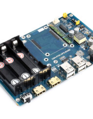 WaveShare PoE UPS Mini-Computer Kit til Raspberry Pi Compute Module 4, Gigabit Ethernet, Dual HDMI, Quad USB2.0