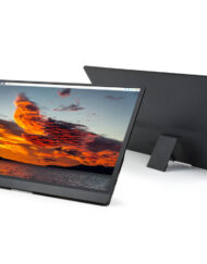 WaveShare 15,6 Zoll Monitor med stativ til Raspberry Pi Jetson Nano 1920x1080 Full HD IPS-skærm 100% sRGB høj farveområde