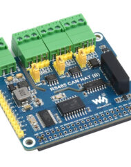 WaveShare Isoleret RS485 CAN HAT (B) til Raspberry Pi 2-kanals RS485 og 1-kanals CAN med flere beskyttelser