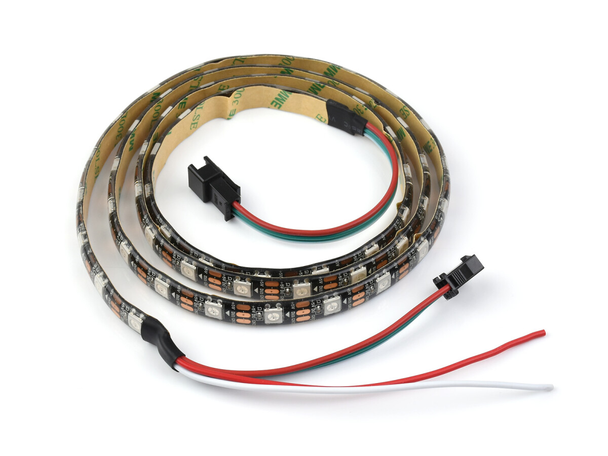 WaveShare WS2812 Digital RGB LED Strip Klipbar Programmerbar