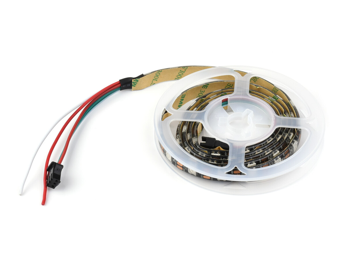 WaveShare WS2812 Digital RGB LED Strip Klipbar Programmerbar