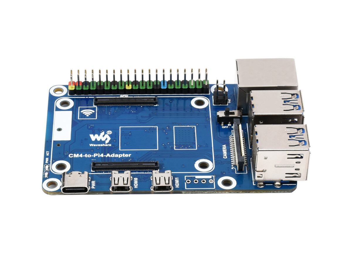 WaveShare CM4 alternativ løsning til Raspberry Pi 4B