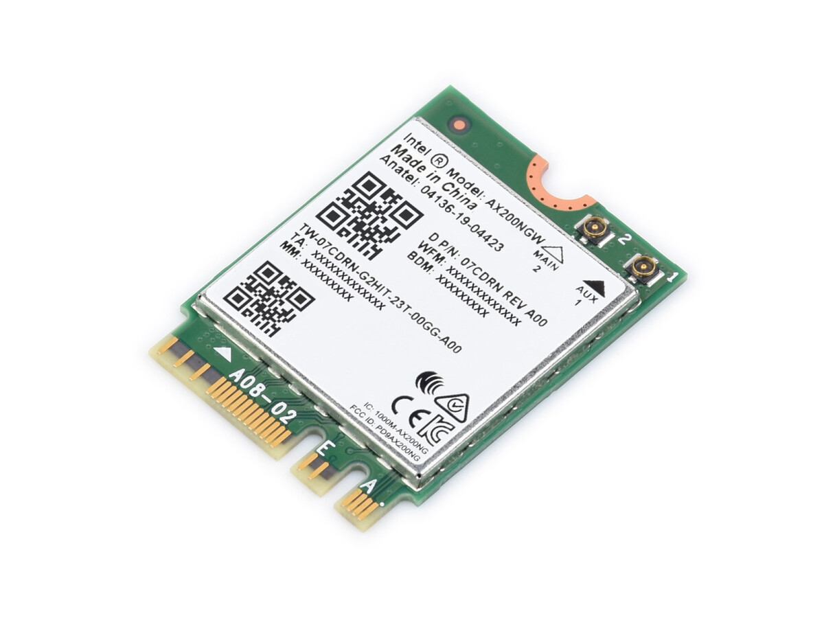WaveShare Trådløs AX200 NIC Gigabit Tri-Band Wi-Fi 6 802.11AX Standard Bluetooth 5.2