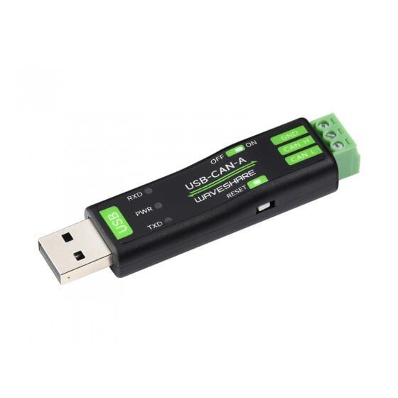 WaveShare USB til CAN Adapter Model A STM32 Chip Løsning Flere Arbejdsformer Kompatibel med Mange Systemer
