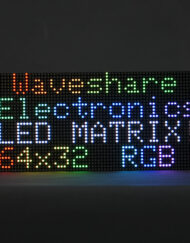 WaveShare RGB Fuld farve LED Matrix Panel 64x32 Pixel 2,5 mm pitch Justerbar lysstyrke