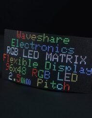 WaveShare Fleksibel RGB Fuldfarvet LED Matrix Panel 2,5 mm pitch 96x48 pixels Justerbar lysstyrke Bøjelig PCB