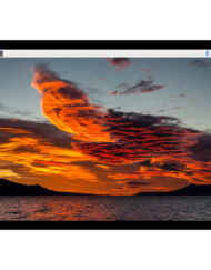 WaveShare 8-tommer kapacitivt touchdisplay 1280x800 IPS HDMI-interface optisk bundet, forstærket glaspanel
