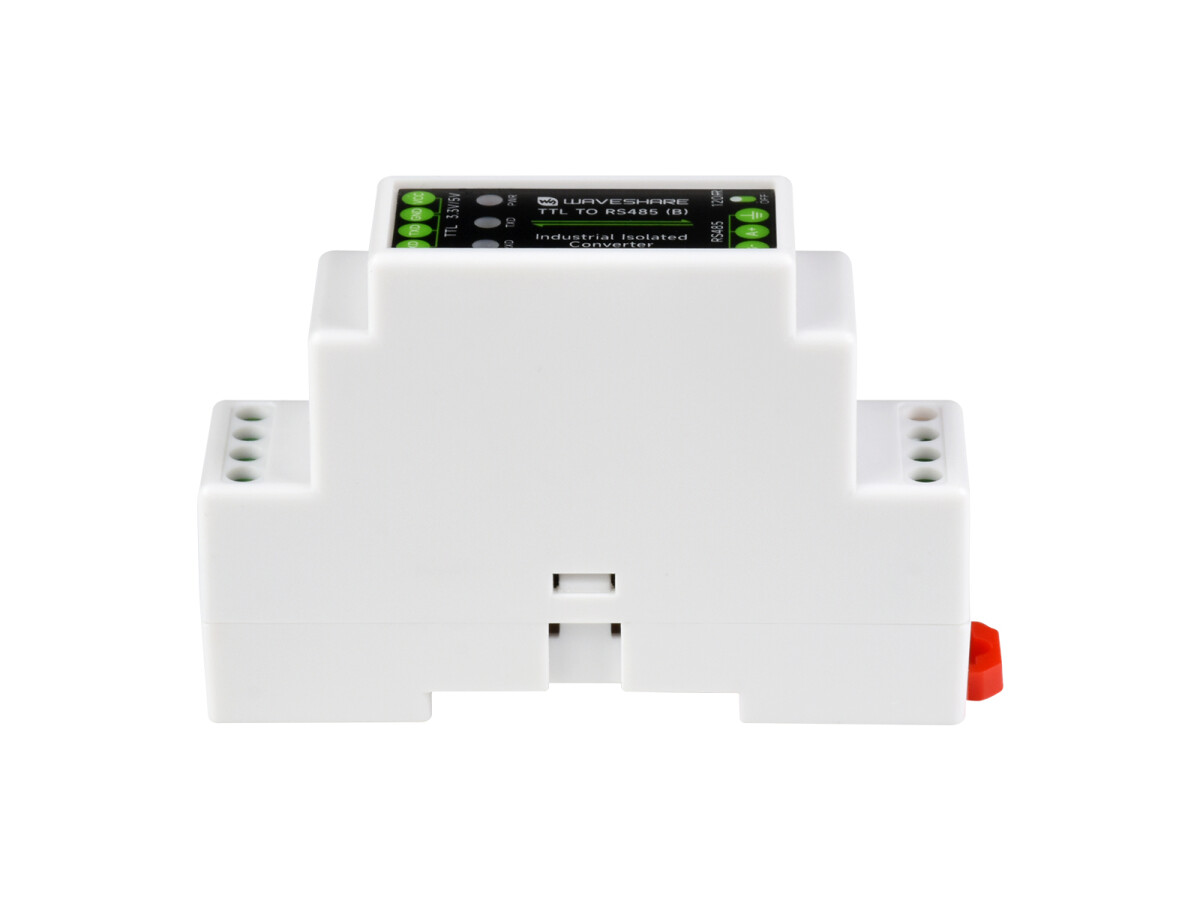 WaveShare Monteringsbeslag, TTL til RS485 galvanisk isoleret converter, 600W lynsikker og anti-surges multi-isolation beskyttelse