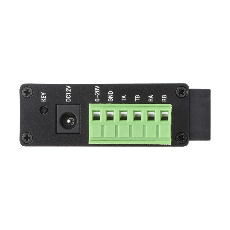 WaveShare Skinnemontér SX1262 LoRa Dataoverføringsenhed LF Version Kit med strømforsyning og seriekabler