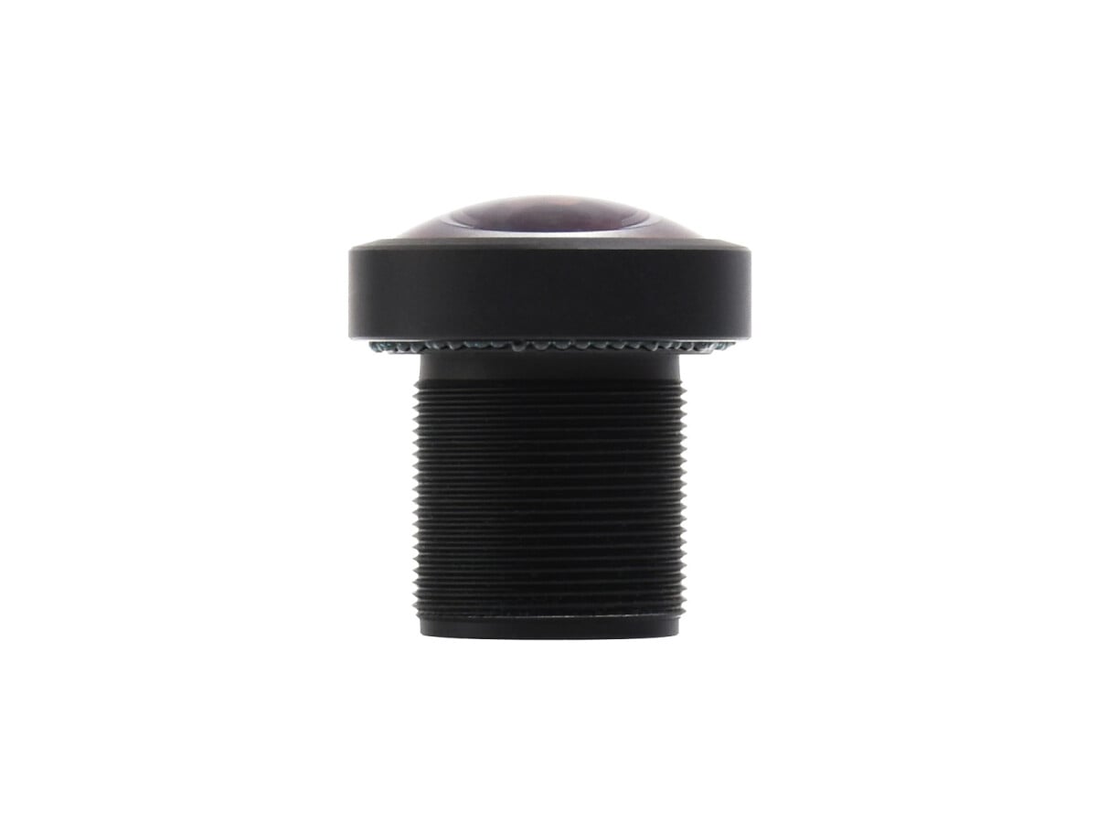 WaveShare M12 højopløselig linse 14MP 184,6° synsfelt 2,72 mm brændvidde til Raspberry Pi Høj kvalitet kamera M12