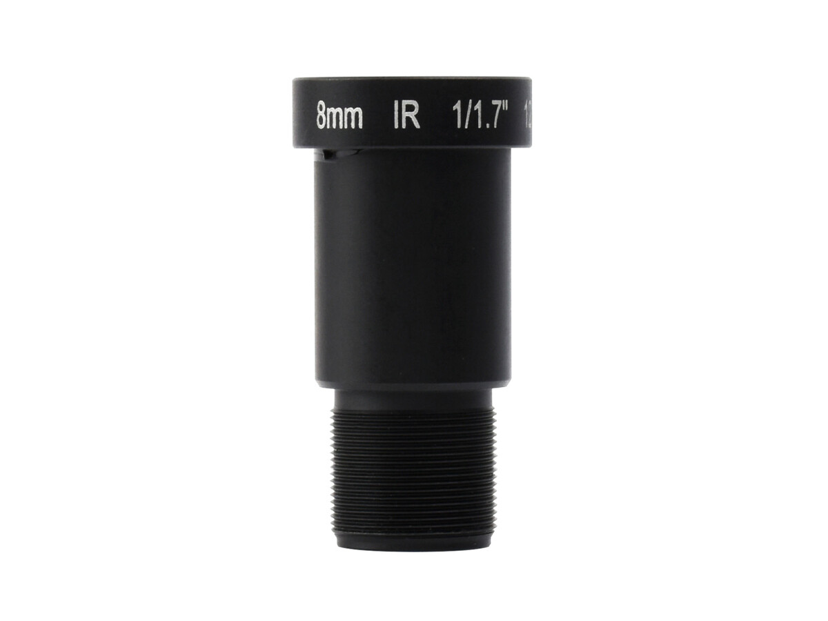 WaveShare M12 Højopløselig Linse 12MP 69,5° Synsfelt 8 mm Brennedybde til Raspberry Pi Høj Kvalitet Kamera M12