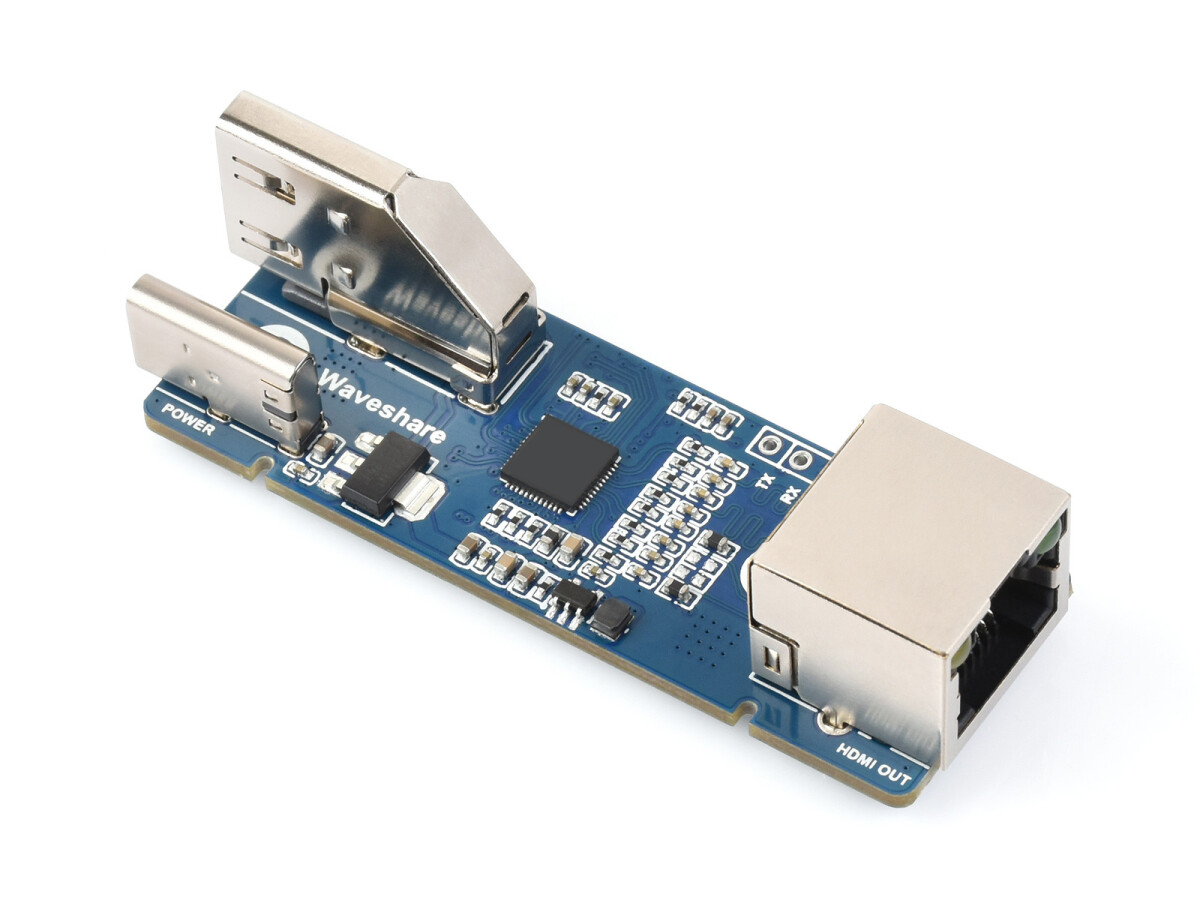 WaveShare HDMI signalforstærker, 1080P HD, lossless transmission, afstand op til 50m